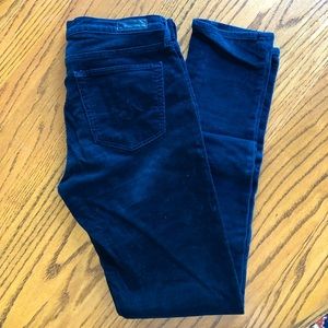 Ag Adriano Goldschmied Navy Blue Prima Cords - size 26